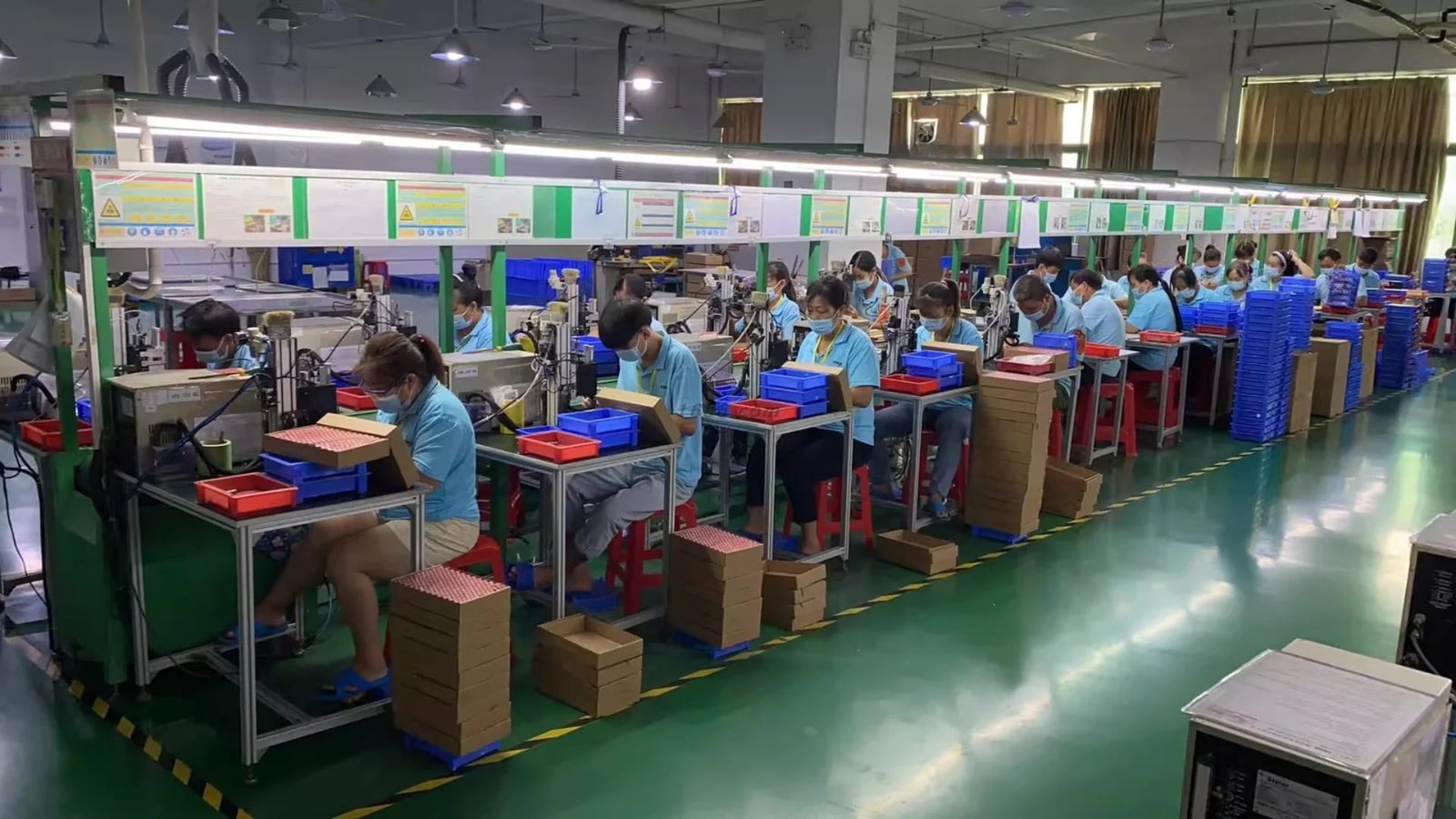 Advanced battery cell assembly line