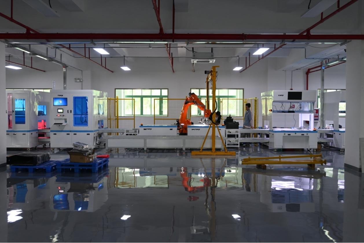 Automated battery assembly facility
