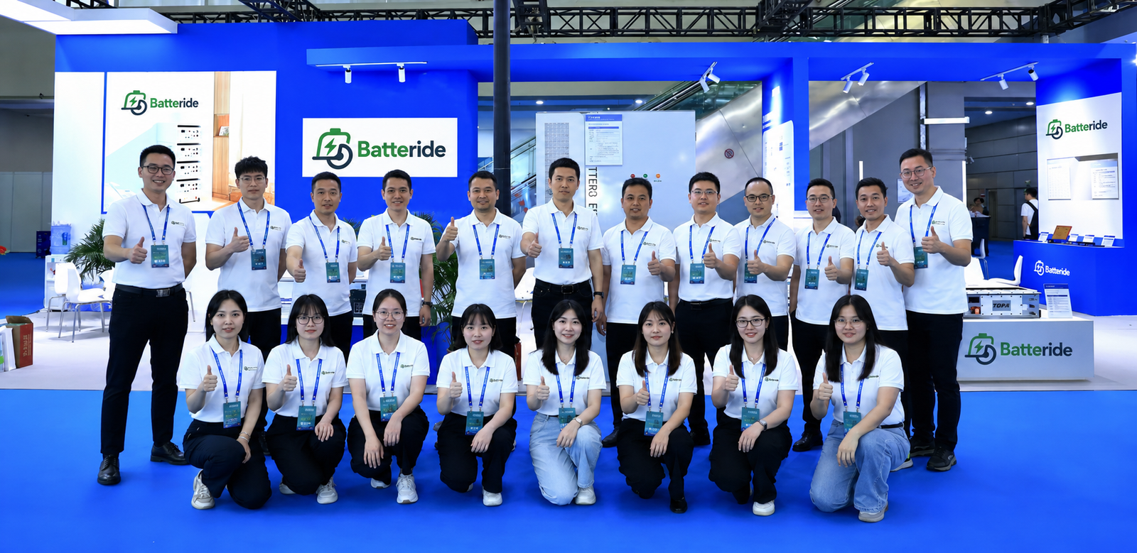 Batteride battery manufacturing and quality assurance team